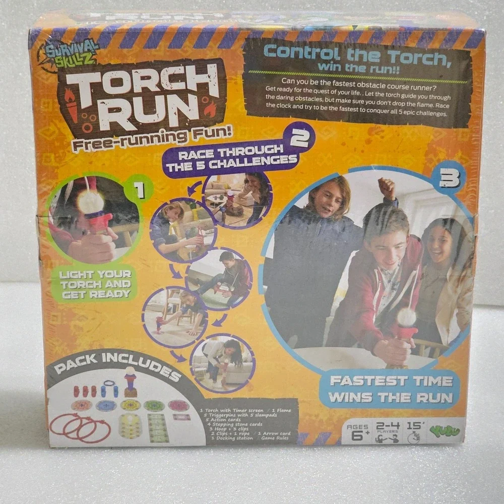YULU Survival Skillz Torch Run Obstacle Course Game YL20230 New
